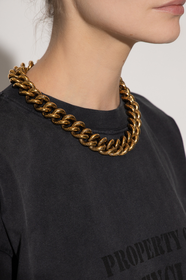 Balenciaga Brass necklace Men's Jewellery Vitkac